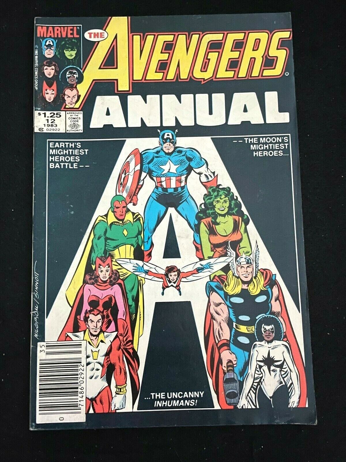 Avengers Annual #12 Jan 1983 Marvel Comics