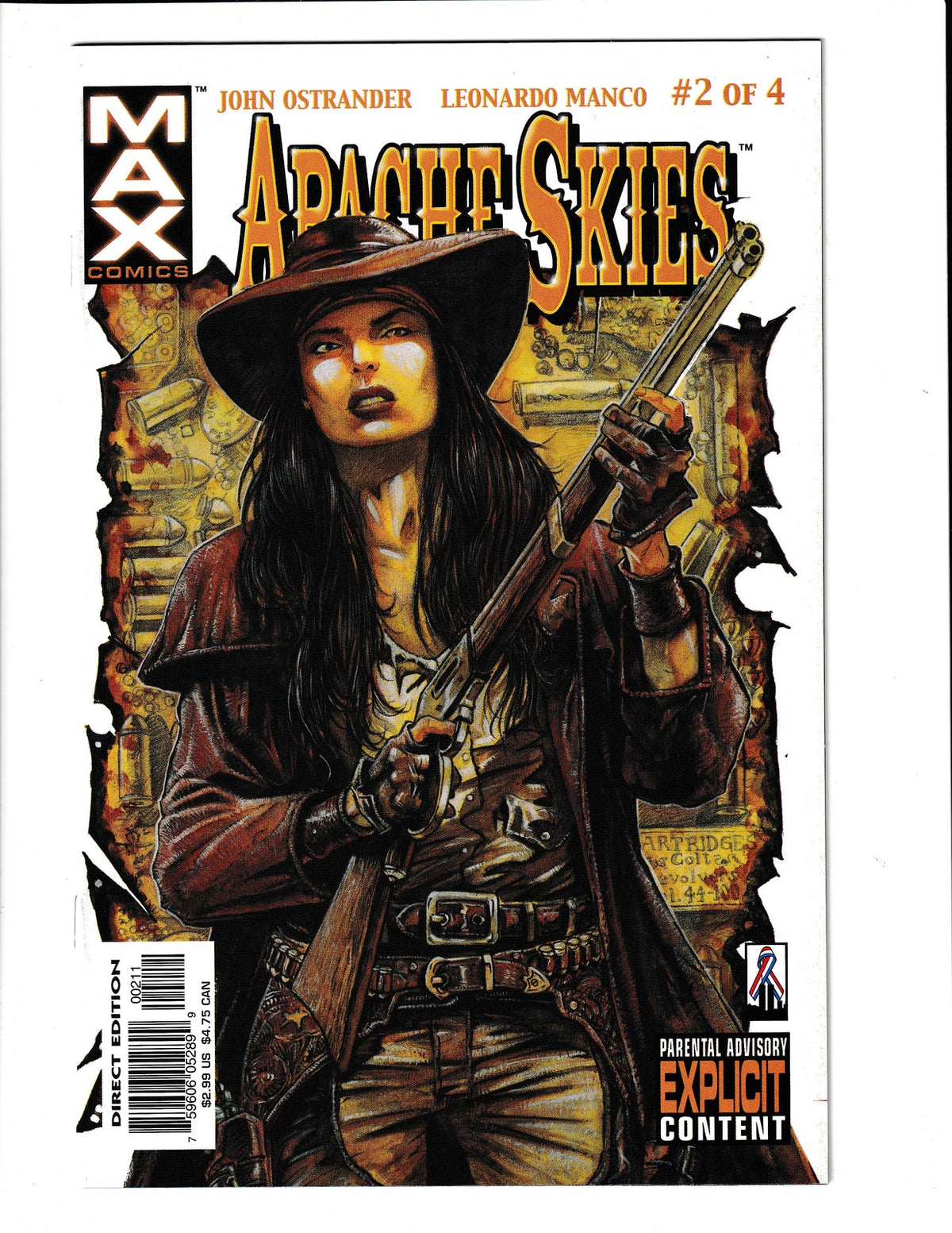 Apache Skies #2 (2002) 4 issue set MAX Comics