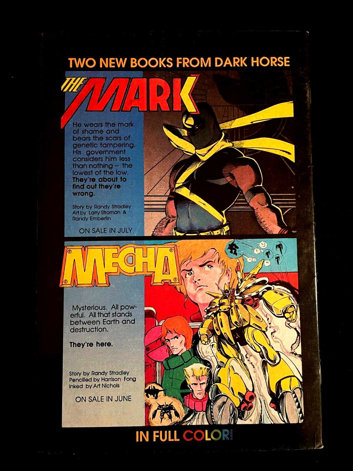 Dark Horse Presents #7 1987