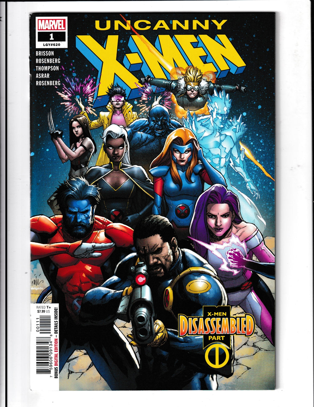 Uncanny X-Men #1 (2019) Marvel Comics