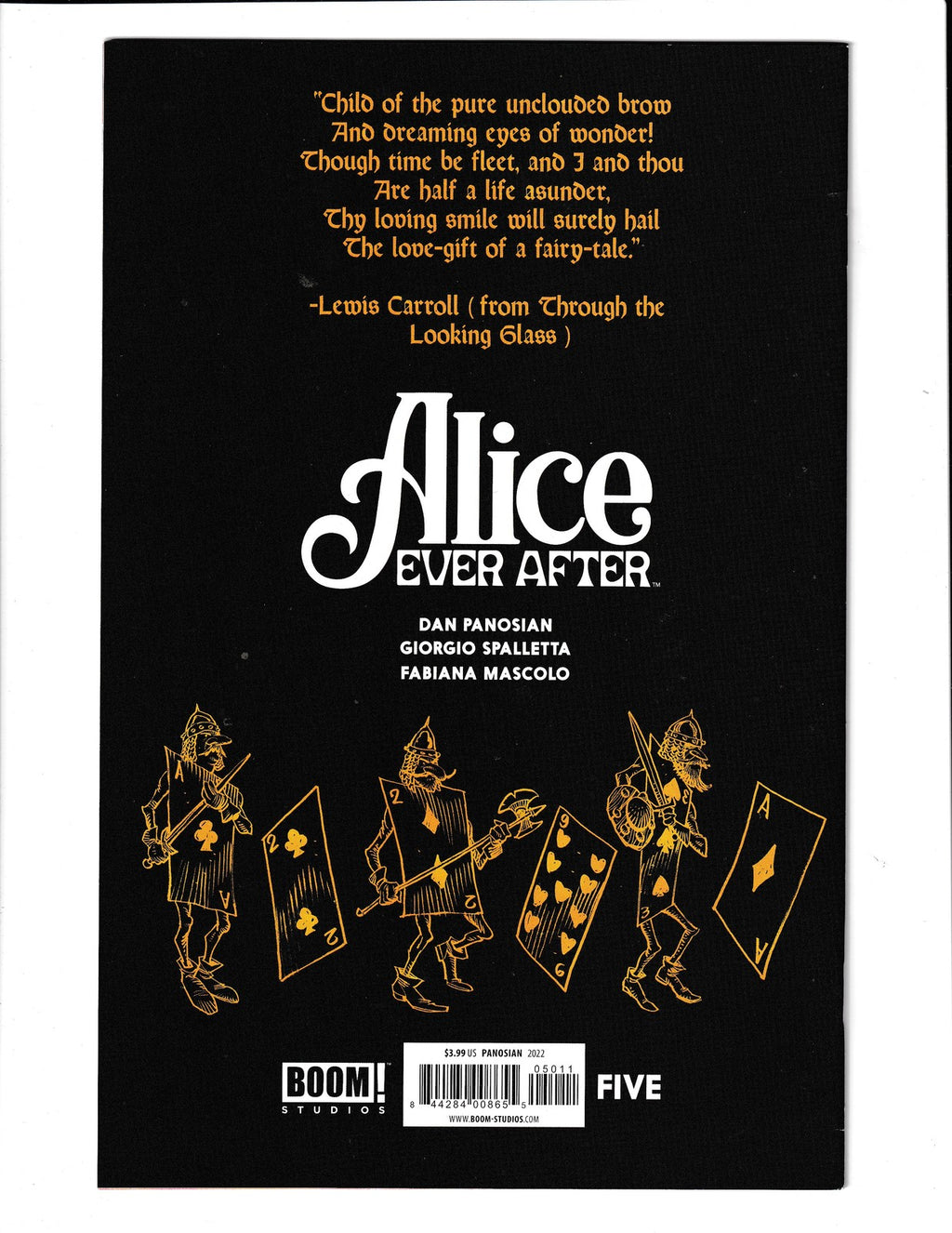 Alice Ever After #5 (2022) Cary Nord Variant BOOM! Comics SKU:3547