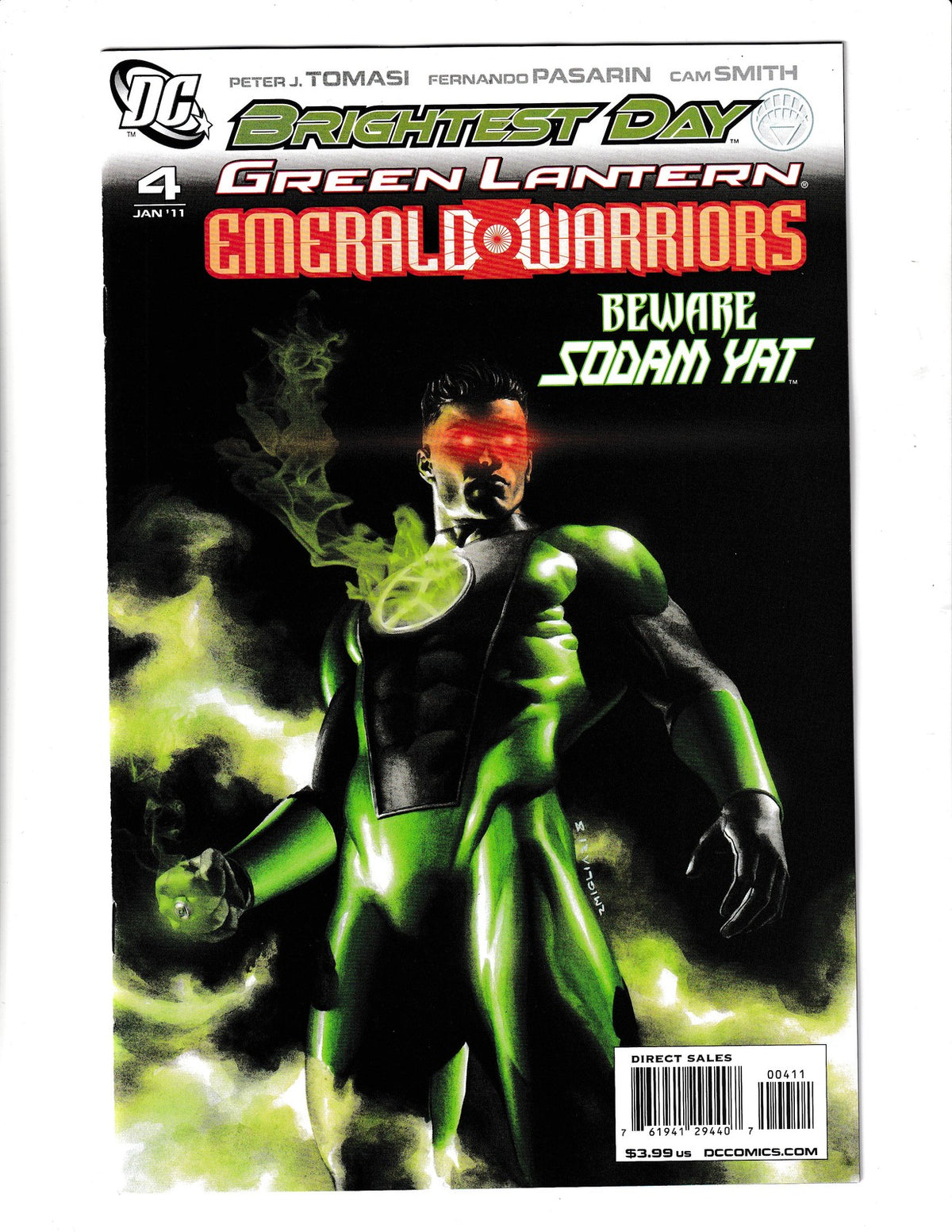 Green Lantern: Emerald Warriors #4 (2011) DC Comics