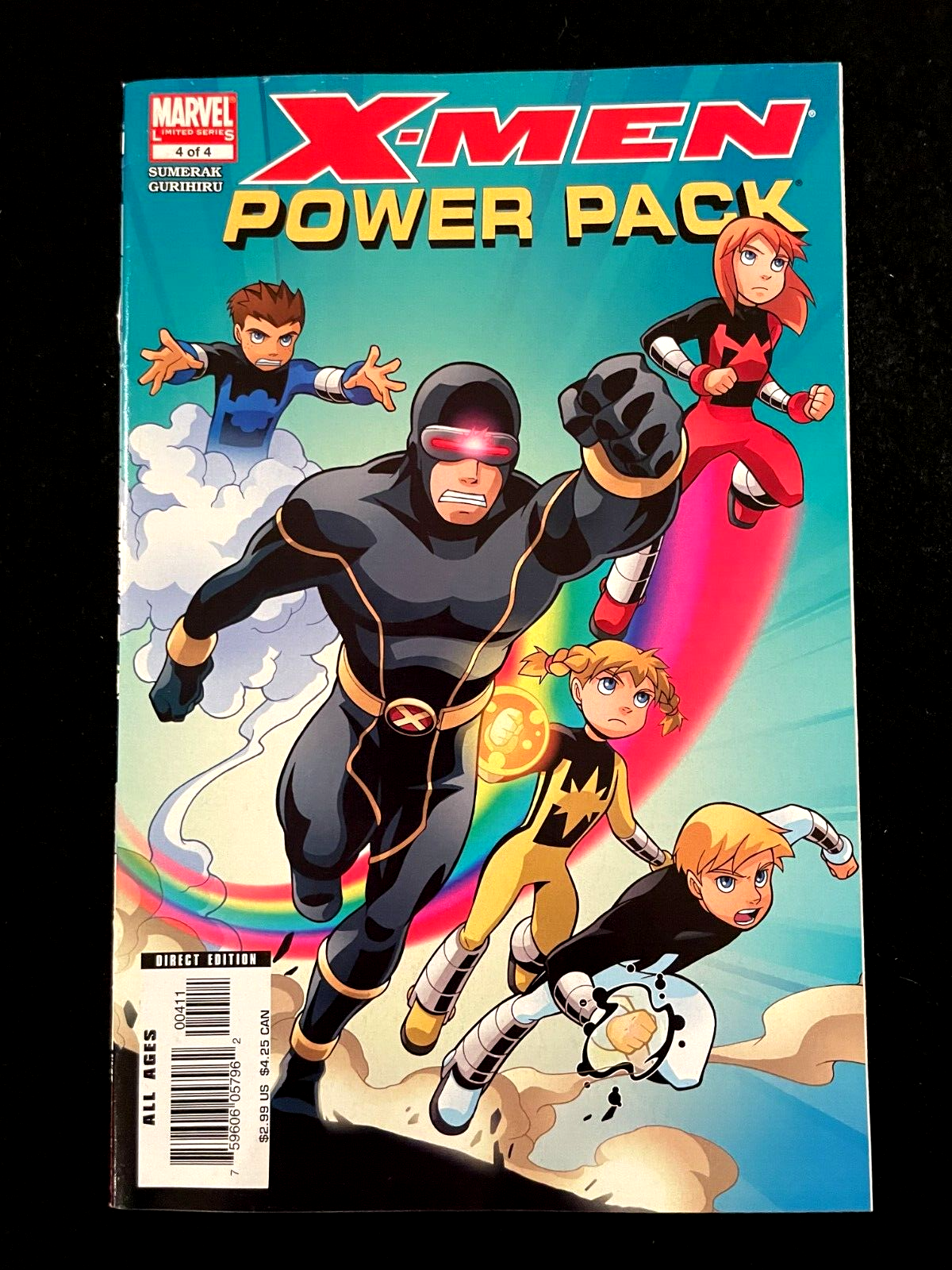 X-Men/Power Pack - Complete Set of 4 #1-4 (2005/06) Marvel Comics