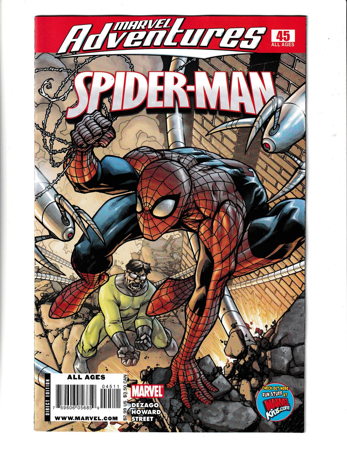 Marvel Adventures: Spider-Man #45 (2009) Marvel Comics
