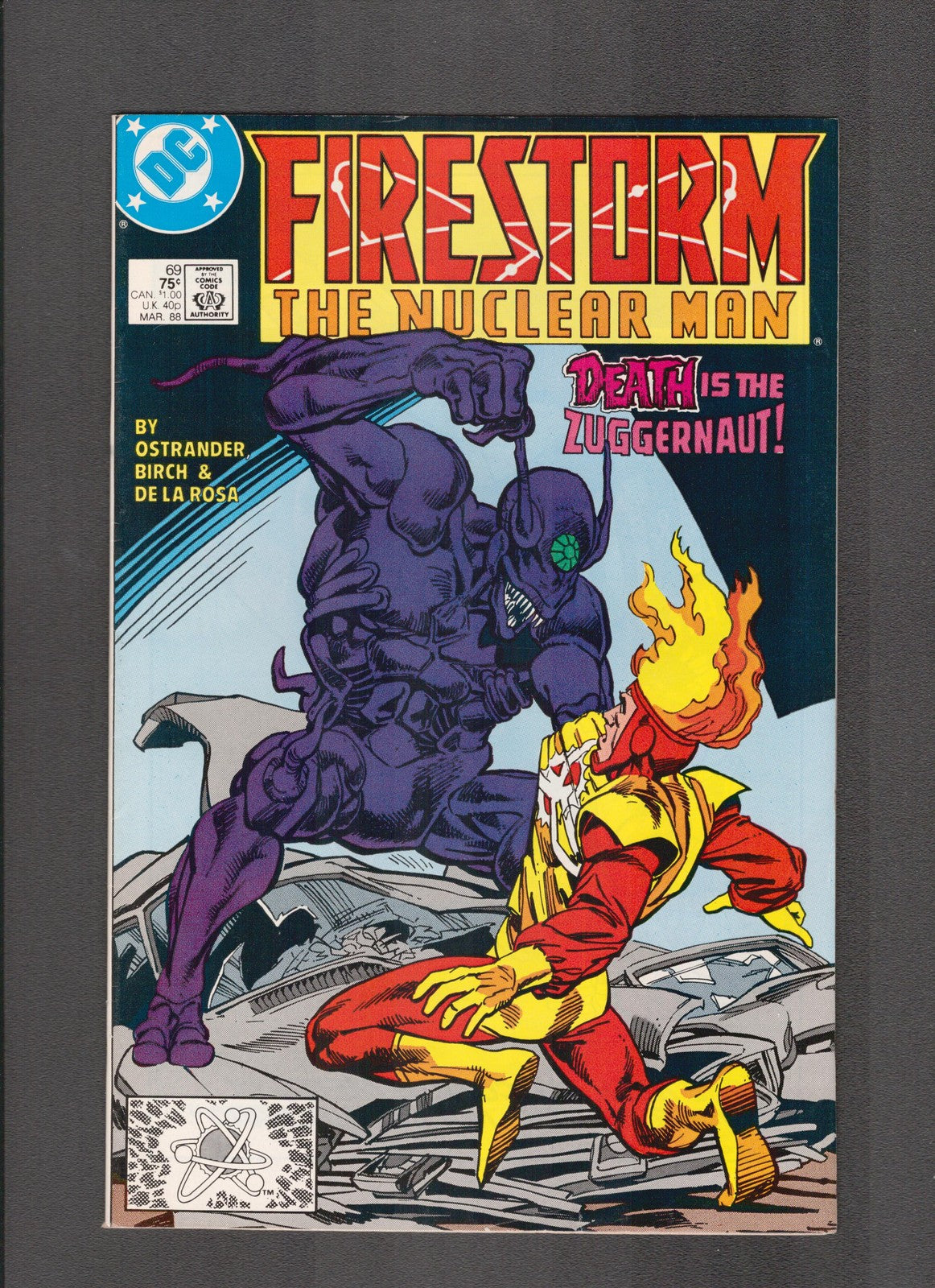 Firestorm the Nuclear Man #69 (1988) Mark Bright - Joe Brozowsky DC Comics