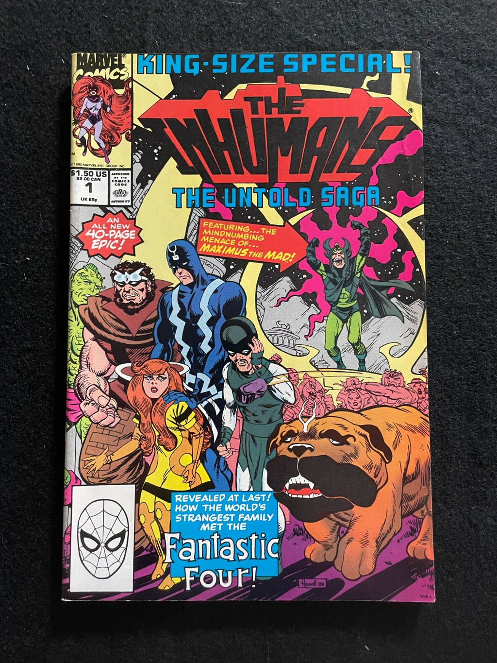 The Inhumans Special #1 April 1990
