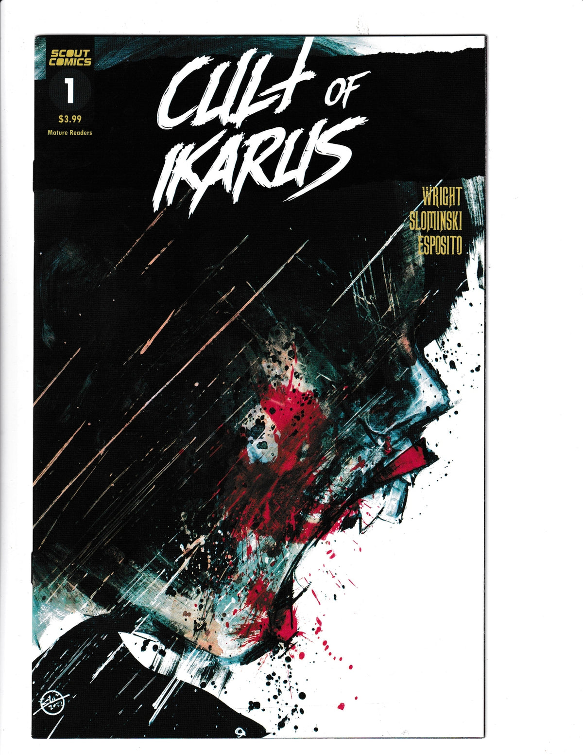 Cult of Ikarus #1 (2022) 2nd Print Scout Comics SKU:978