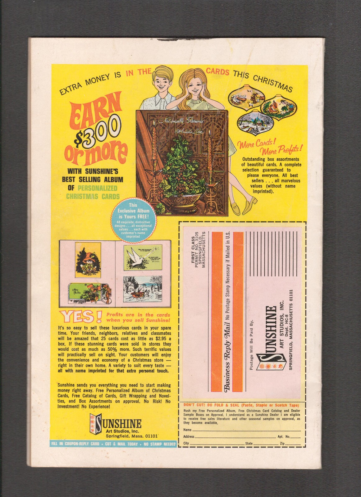Casper's Ghostland #63 (1971) Harvey Comics