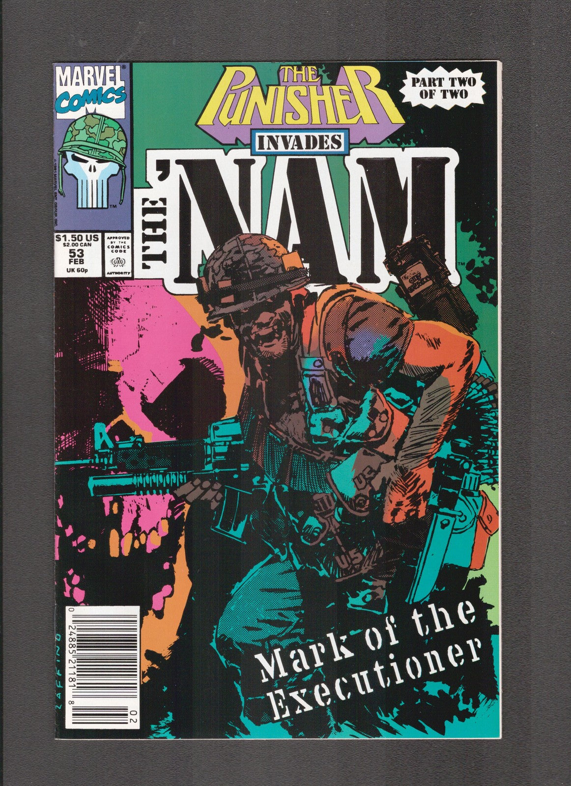 NAM #53 (1991) Punisher Invades Pt 2 Marvel Comics
