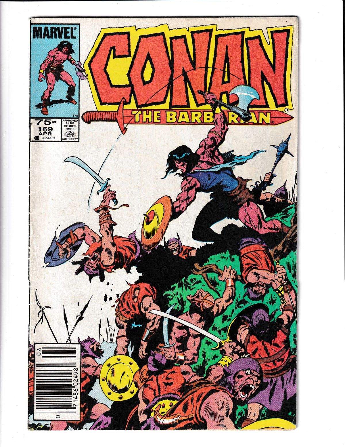 Conan the Barbarian #169 (1985) Buscema Marvel Comics