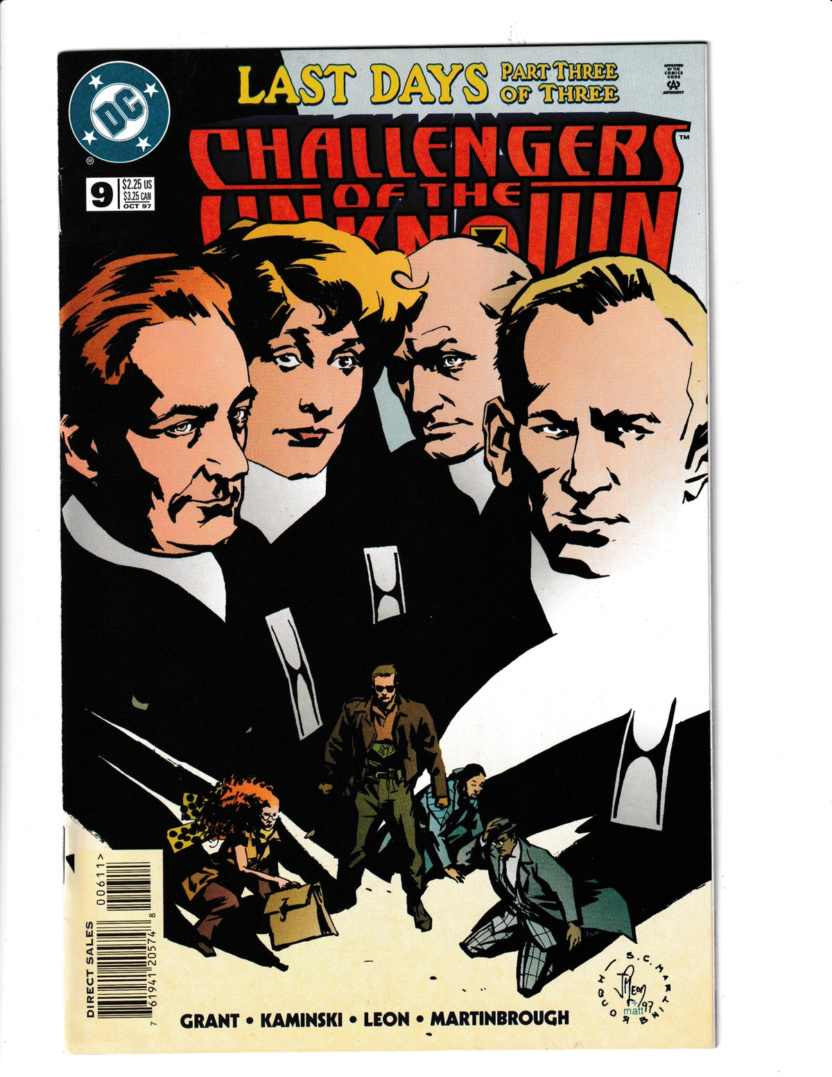 Challengers of the Unknown #9 (1997) Higher Grade DC Comics