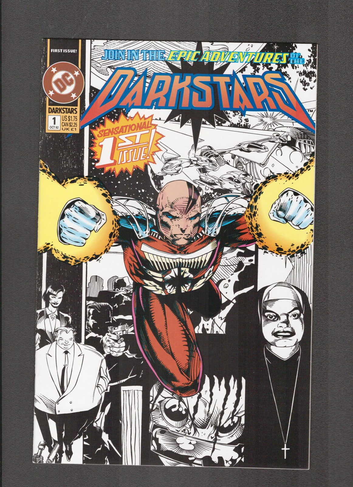 Darkstars #1 (1992) Higher Grade - Origin Darkstars DC Comics