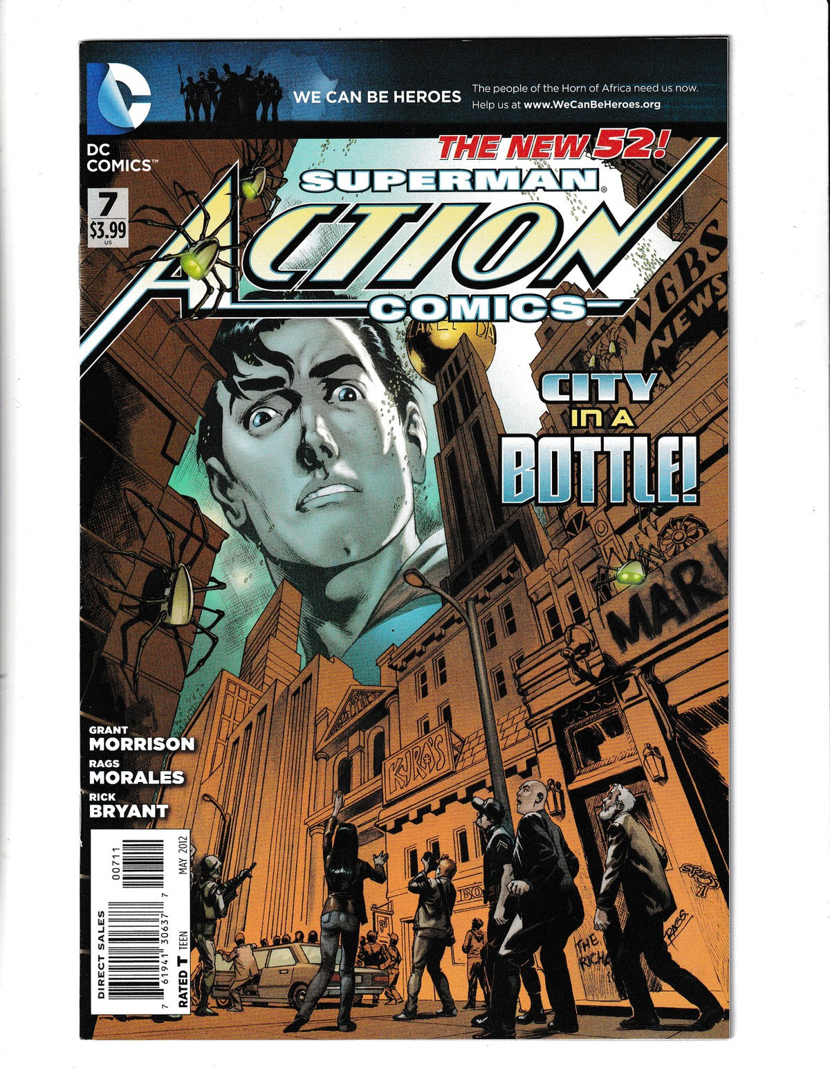 Action Comics #7 (2012) Superman DC Comics