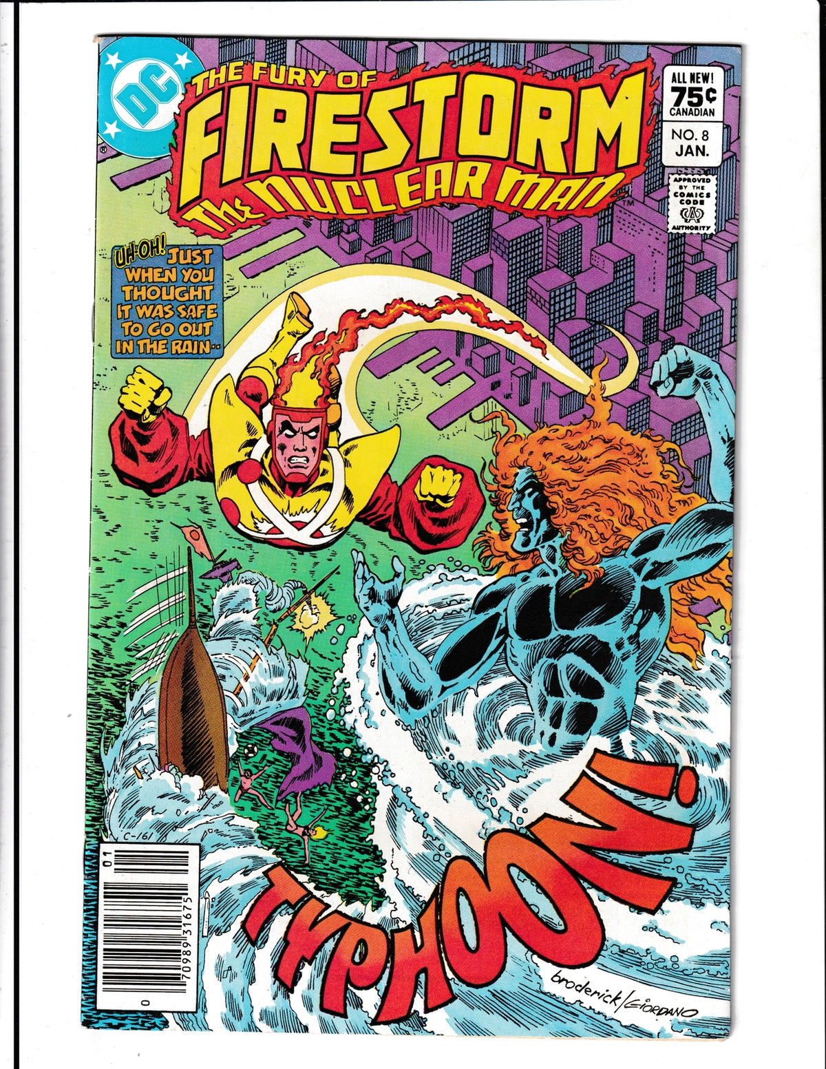 Fury of Firestorm #8 (1983) DC Comics