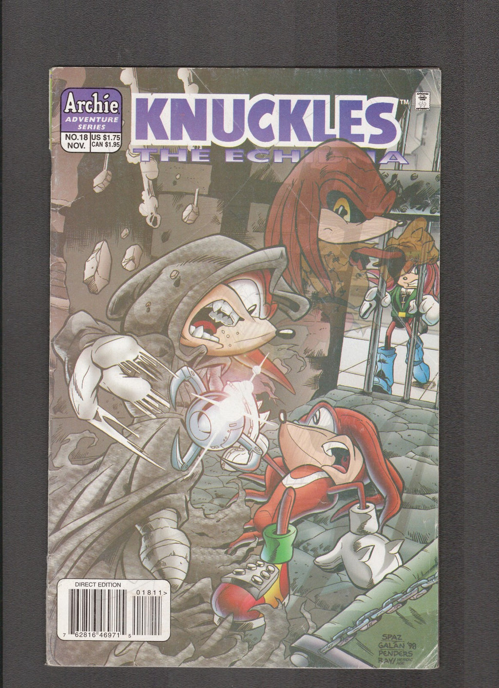 Knuckles #18 (1998) Archie Comics