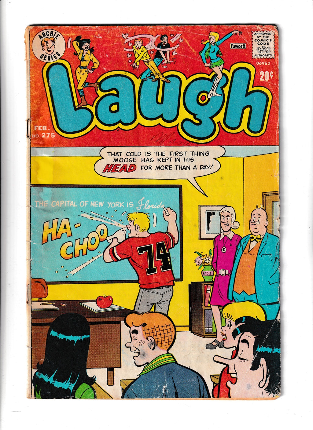 Laugh Comics #275 (1974) Archie Comics