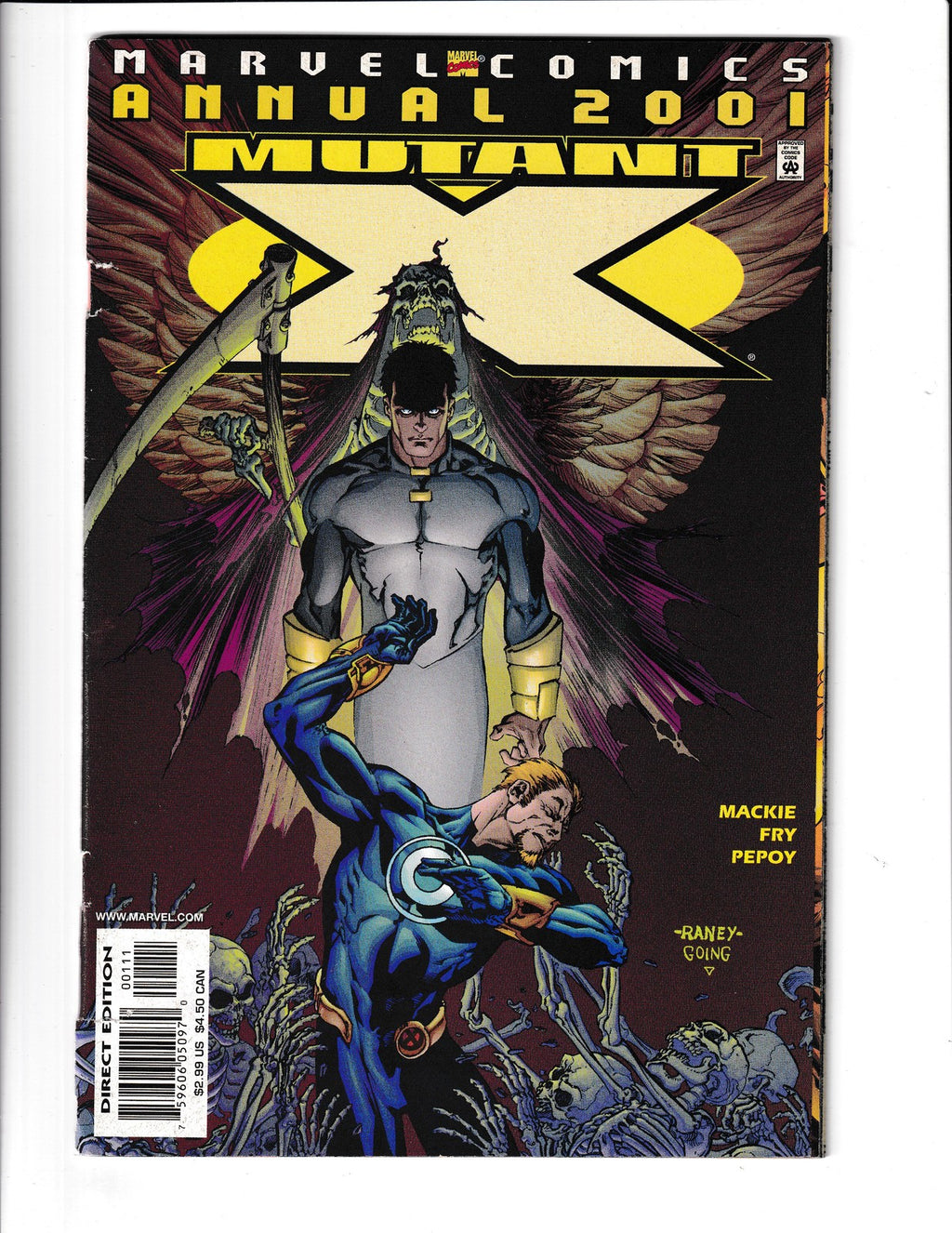 Mutant X Annual #2001 (2001) Marvel Comics