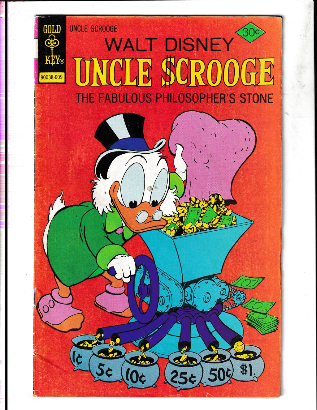 Uncle Scrooge #132 (1976) Gold Key Comics