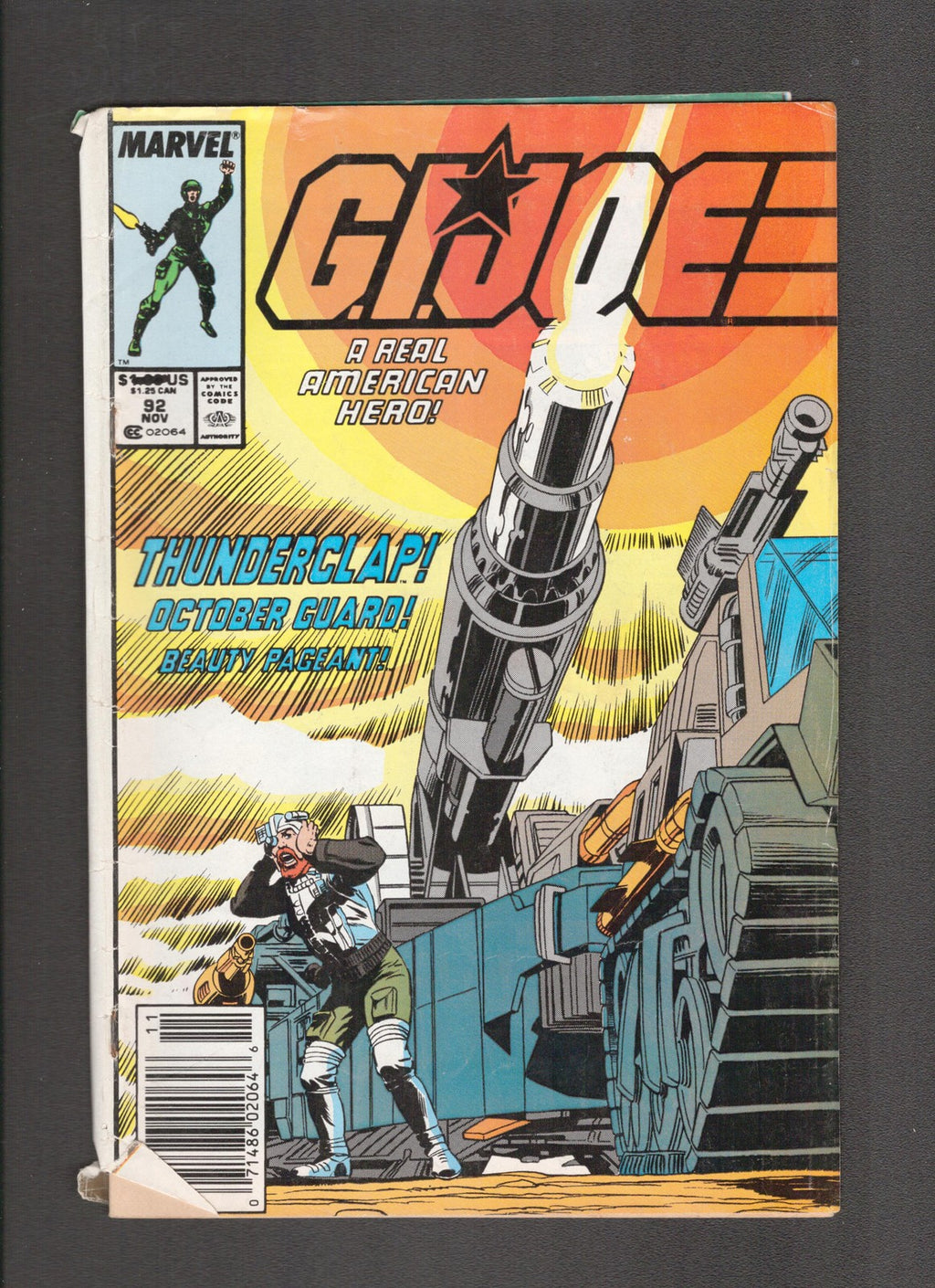 G.I. Joe: A Real American Hero #92 (1989) Marvel Comics