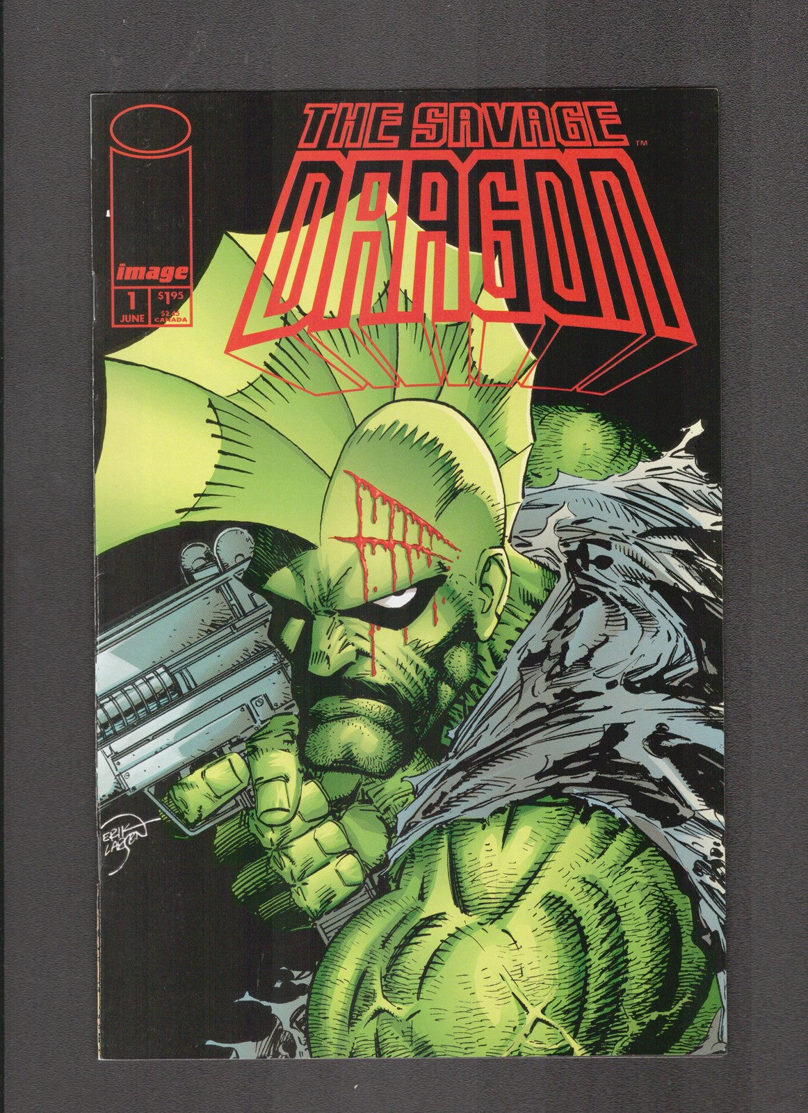 Savage Dragon #1 (1993) 1st Barberic & Ricochet Image Comics