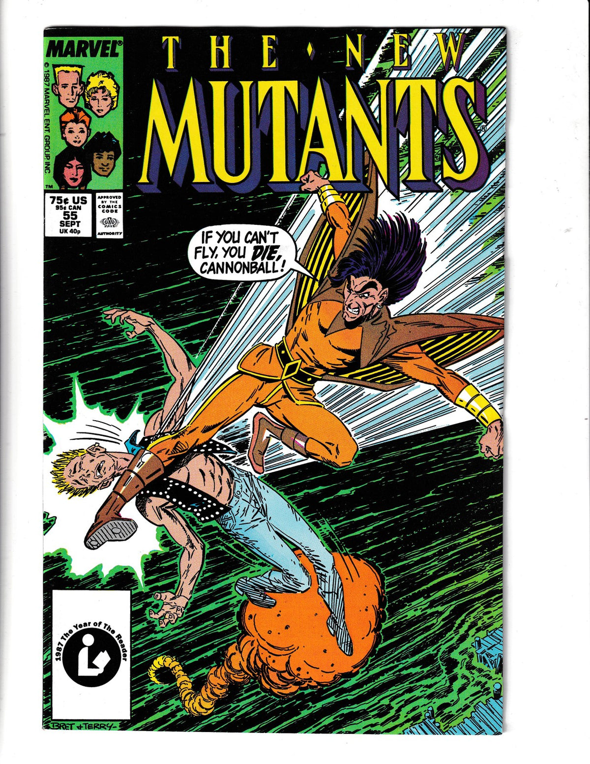 New Mutants #55 (1987) Marvel Comics SKU:2800