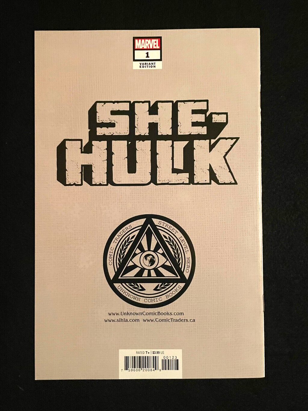 She-Hulk #1 (2022) Miguel Mercado Unknown Comics EXCLUSIVE VIRGIN VARIANT