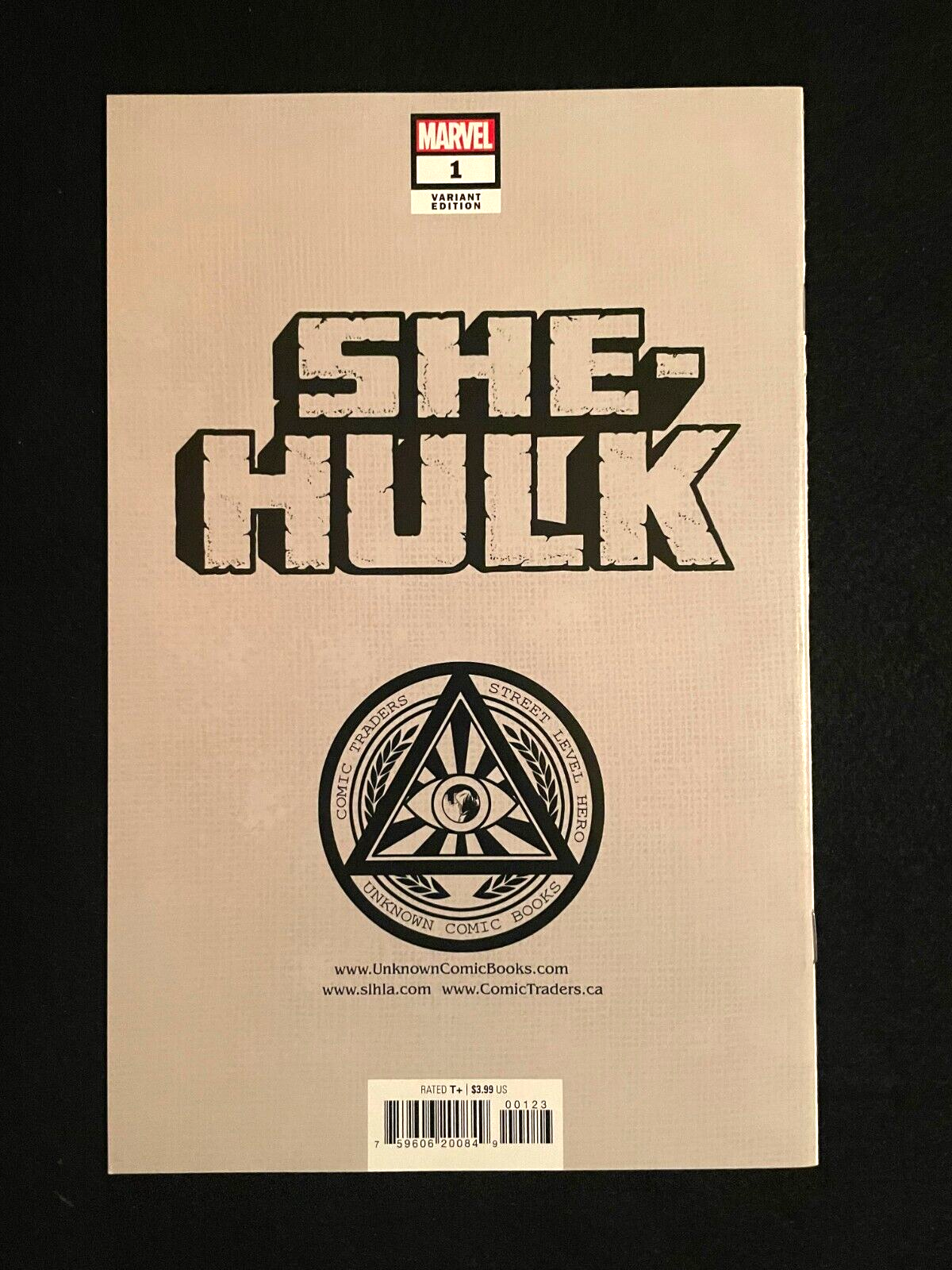 She-Hulk #1 (2022) Miguel Mercado Unknown Comics EXCLUSIVE VIRGIN VARIANT