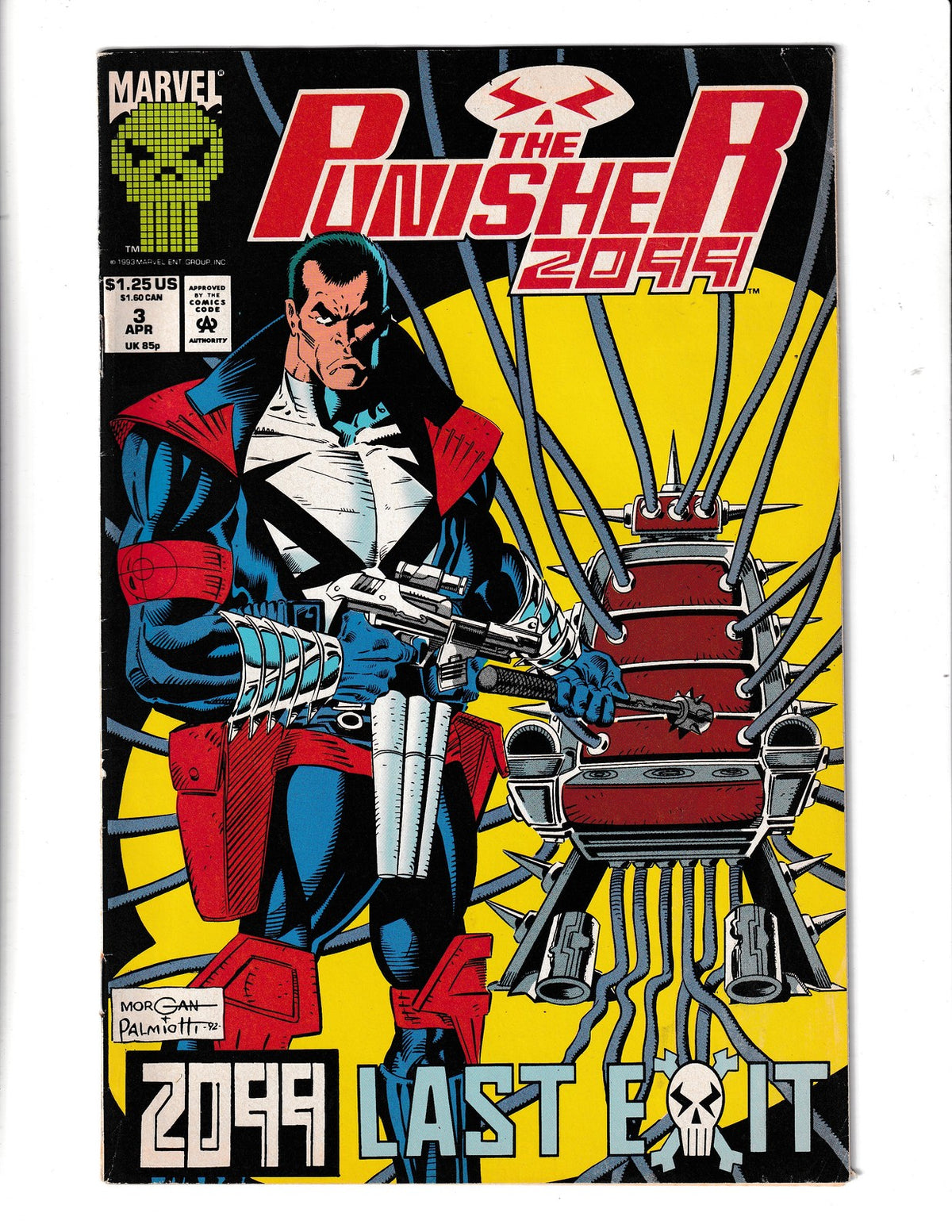 Punisher 2099 #3 (1993) Marvel Comics