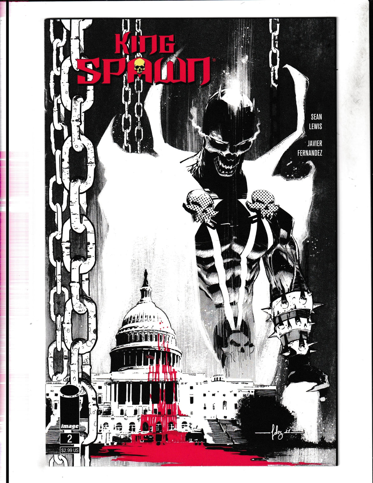 King Spawn #2C (2021) Javier Fernandez Variant Image Comics