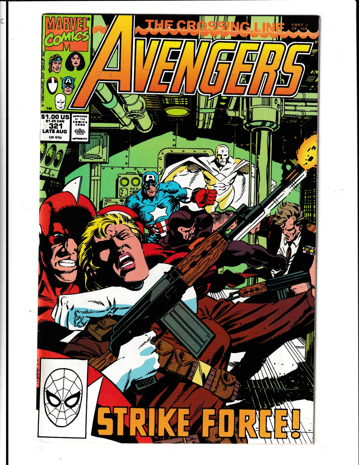 Avengers #321 (1990) Marvel Comics SKU:971