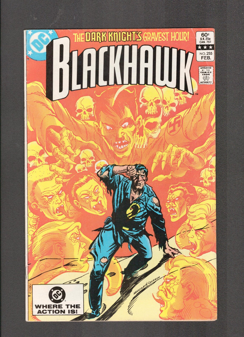 Blackhawk #255 (1982) Dave Cockrum DC Comics