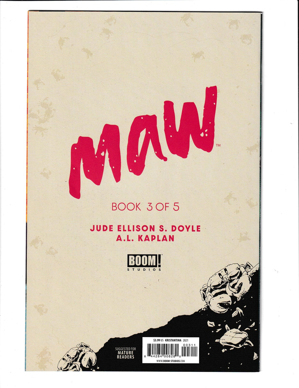 Maw #3 (2021) BOOM! Comics