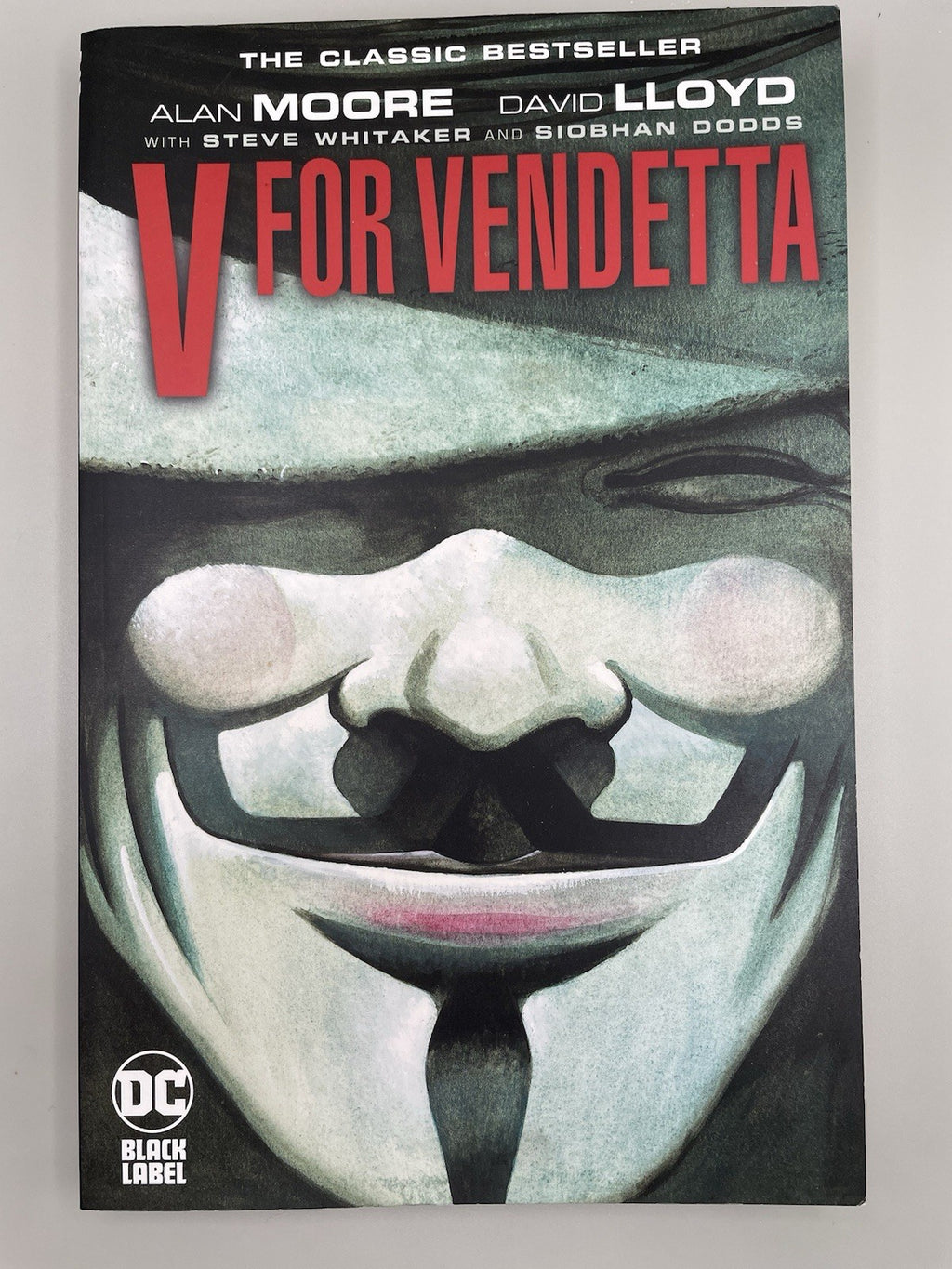 V for Vendetta (2020) Alan Moore ~ David Lloyd TPB - DC Black Label
