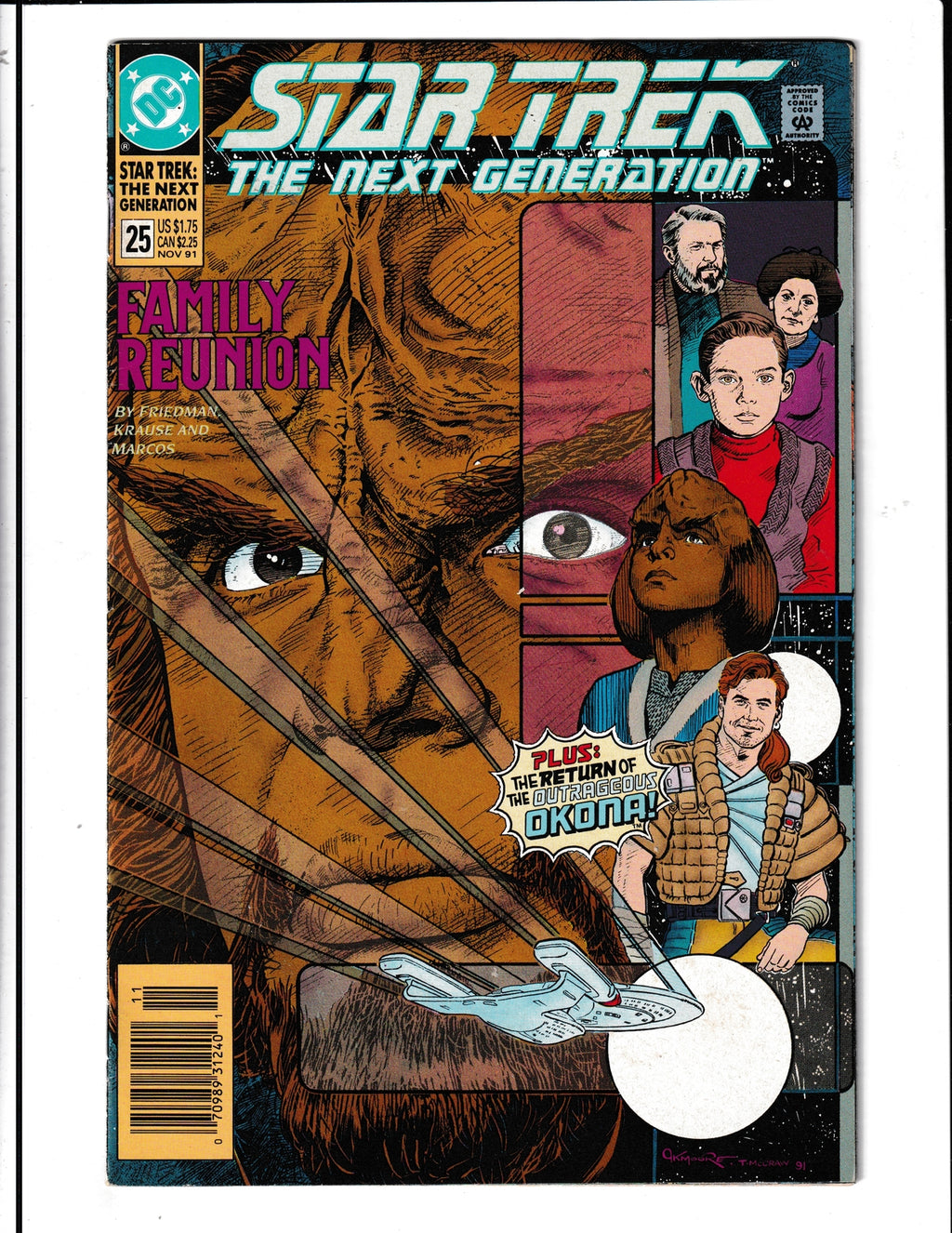 Star Trek: The Next Generation #25 (1991) DC Comics