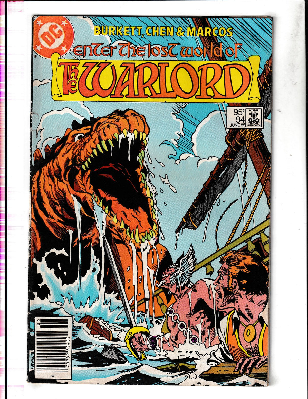 Warlord #94 (1985) Newsstand DC Comics
