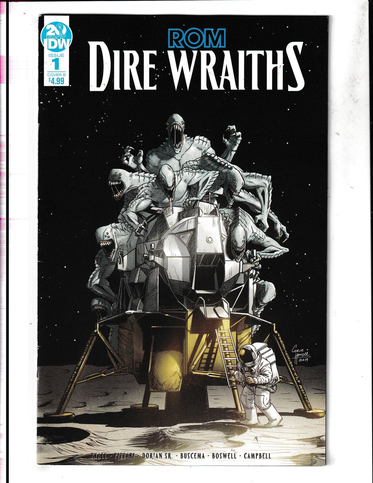 ROM: Dire Wraiths #1b (2020) Cover B - Howell IDW Comics