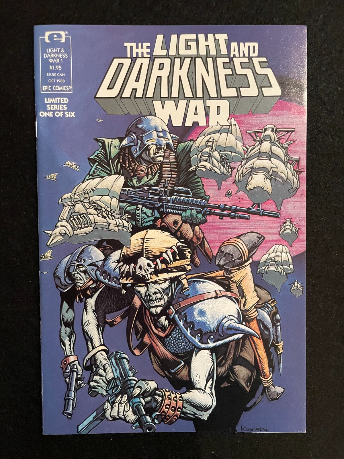 Light and Darkness War 1-6 (1988) Complete Set Epic Comics - Higher Grade