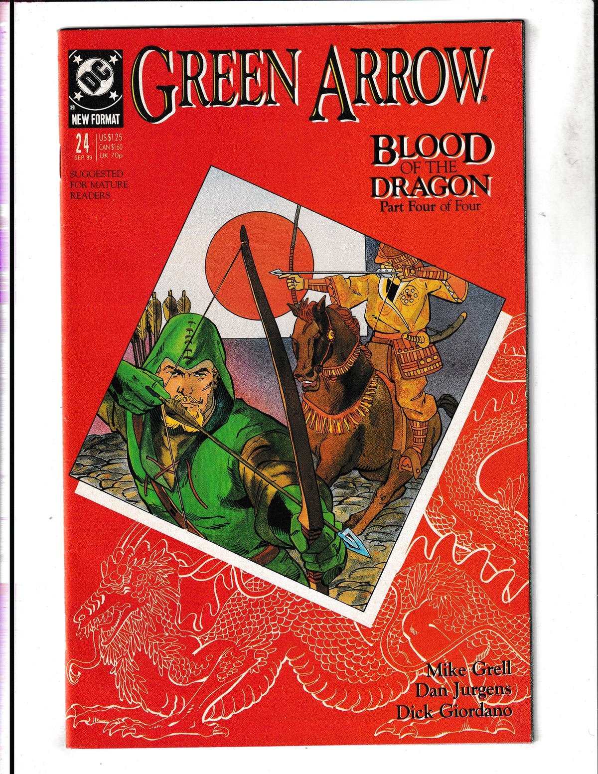 Green Arrow #24 (1989) DC Comics SKU:1731