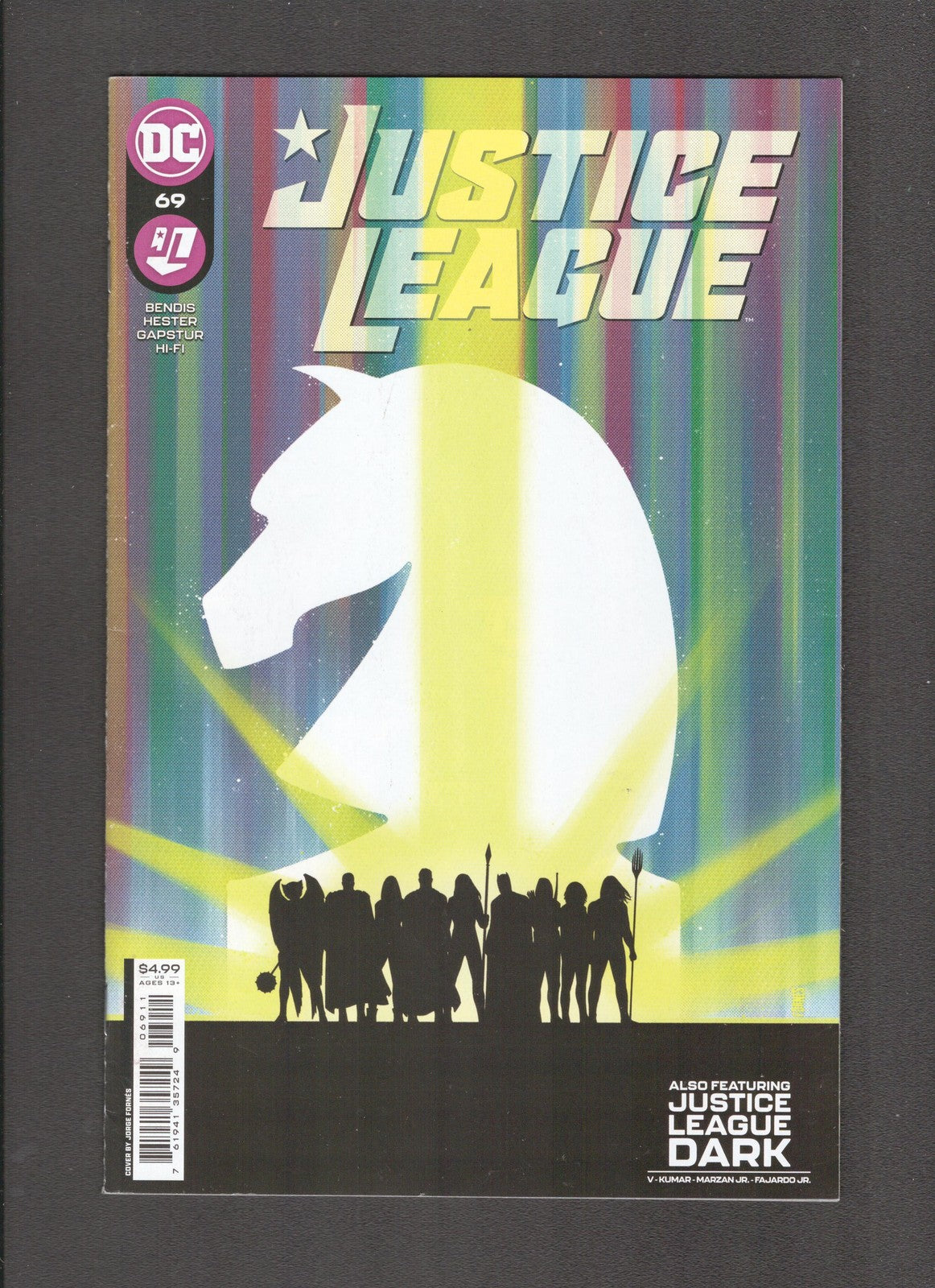 Justice League #69 (2022) David Marquez Cover DC Comics