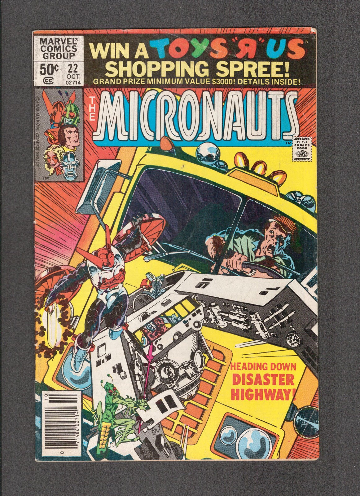 Micronauts #22 (1980) Bill Mantlo - Armando Gil Marvel Comics