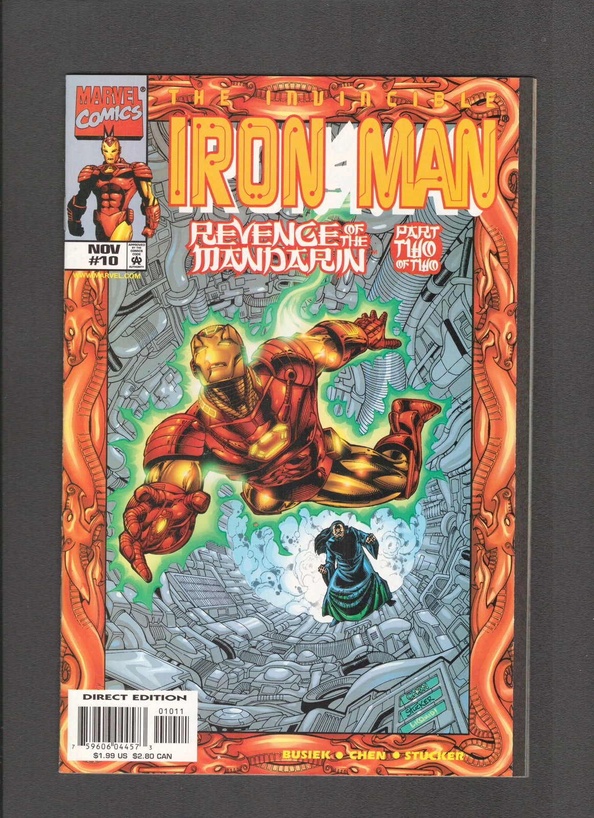 Iron Man #10 (1998) Curt Busiek Vol 3 Marvel Comics