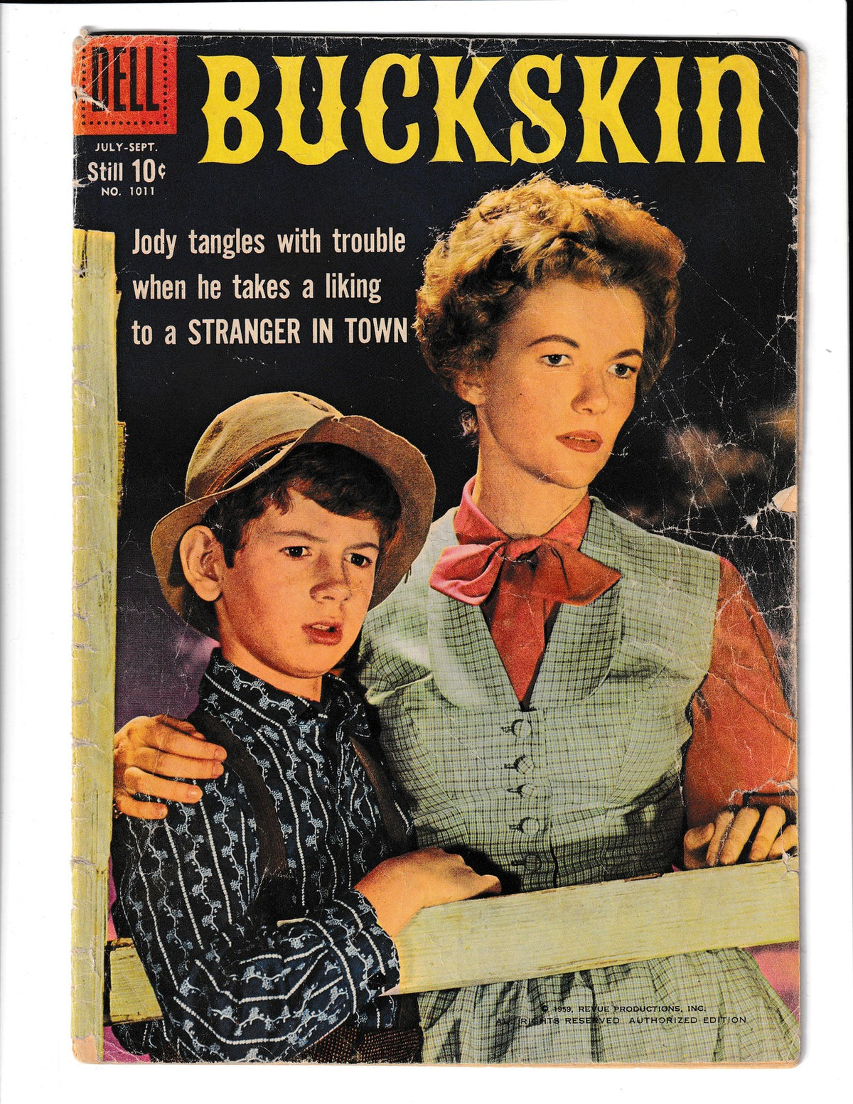 Four Color: Buckskin #1011 (1959) Dell Comics