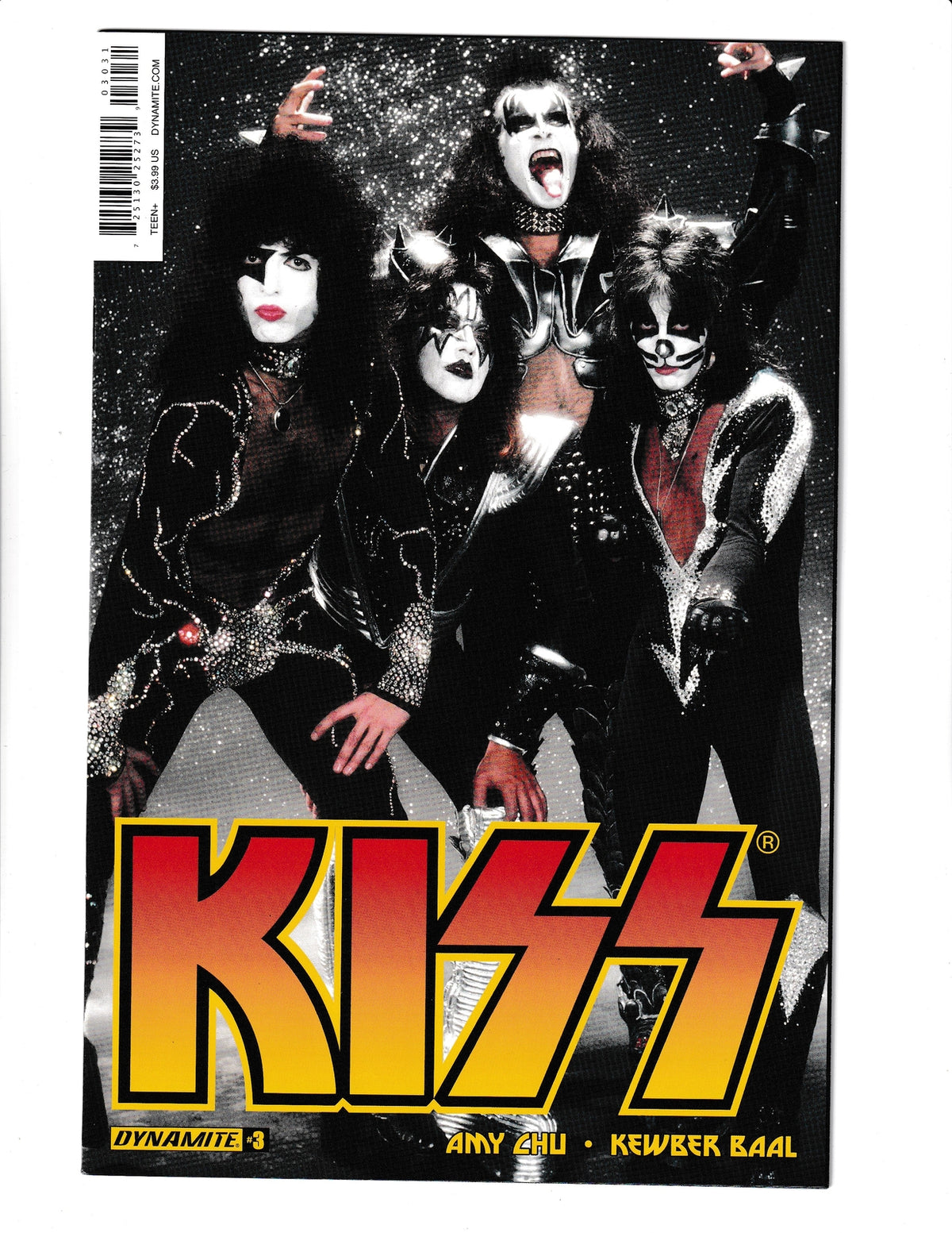 Kiss #3C (2016) Variant Photo Cover Dynamite Comics