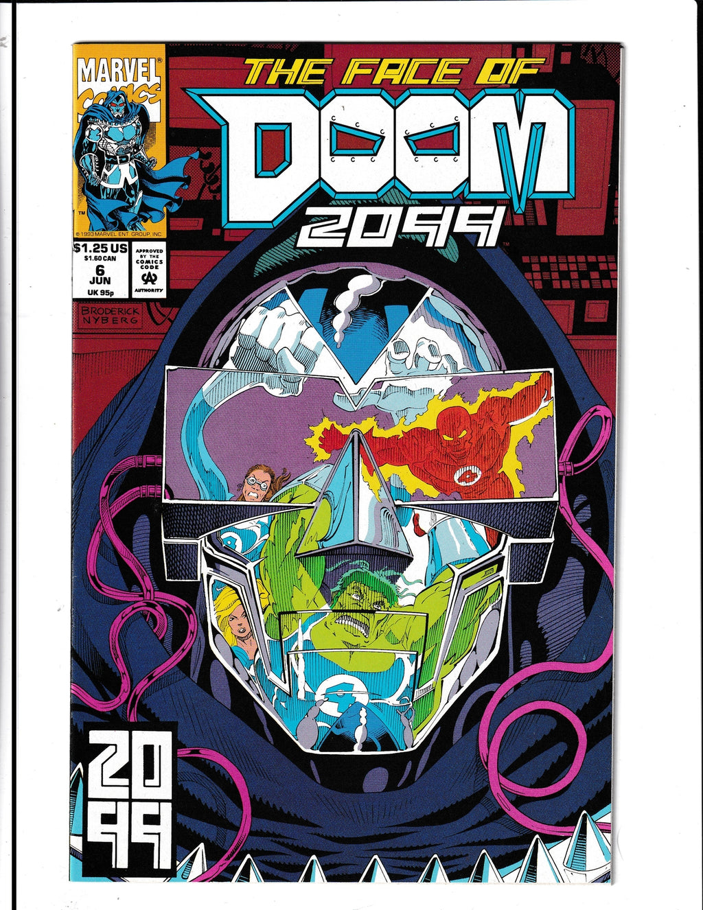 Doom 2099 #6 (1993) Higher Grade Marvel Comics
