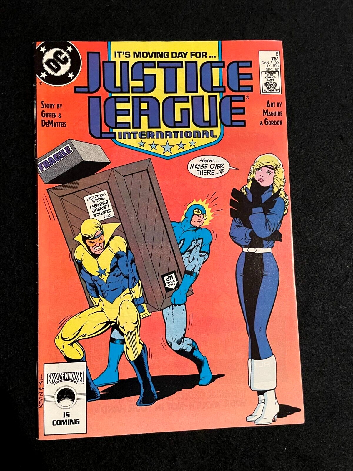 Justice League International #8 1987 - HIGH GRADE