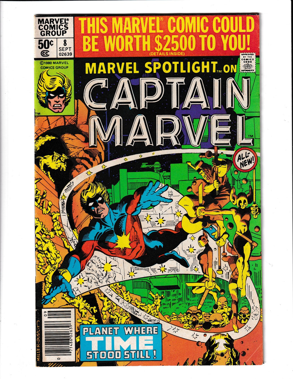 Marvel Spotlight #8 (1980) Captain Marvel Marvel Comics