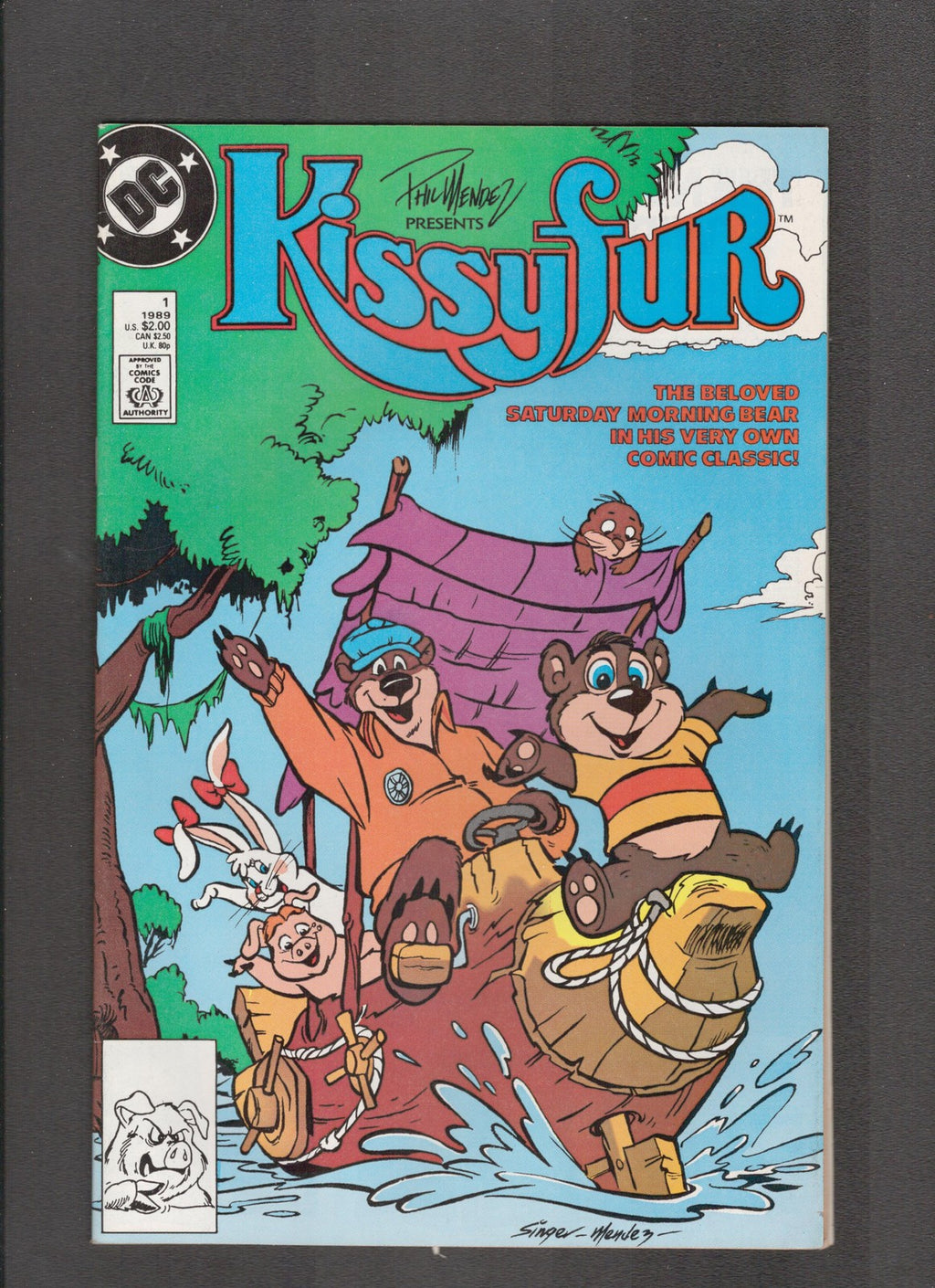 Kissyfur #1 (1989) DC Comics