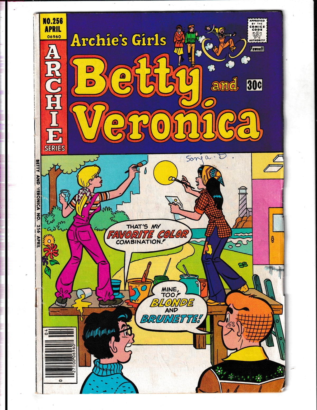 Archie's Girls: Betty and Veronica #256 (1977) Archie Comics