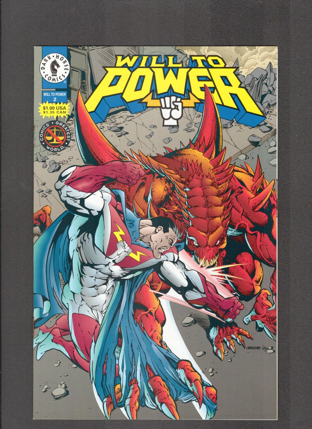 Will to Power  #2 (1994) Dark Horse Comics