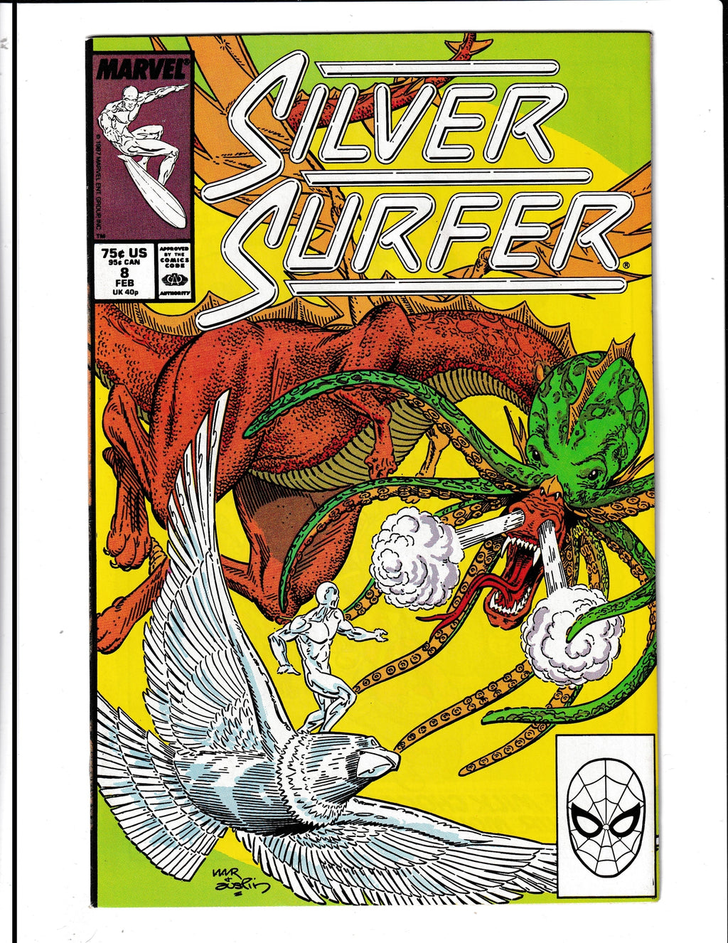 Silver Surfer #8 (1988) Marvel Comics SKU:609